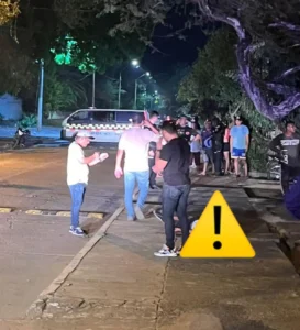 Homicidio en Montelibano barrio Cancun