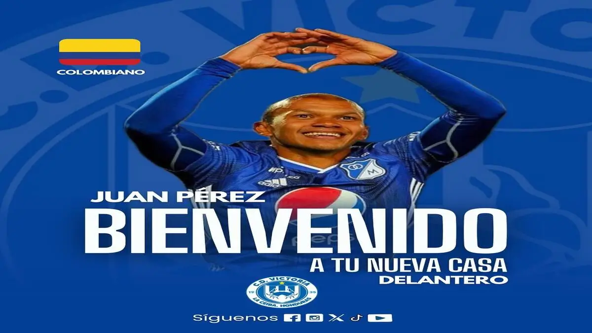 Juan David Perez nuevo jugador de CD Victoria